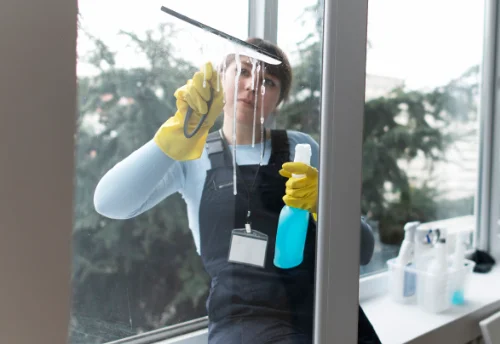 Nettoyage de vitres intérieures et extérieures à Landunvez